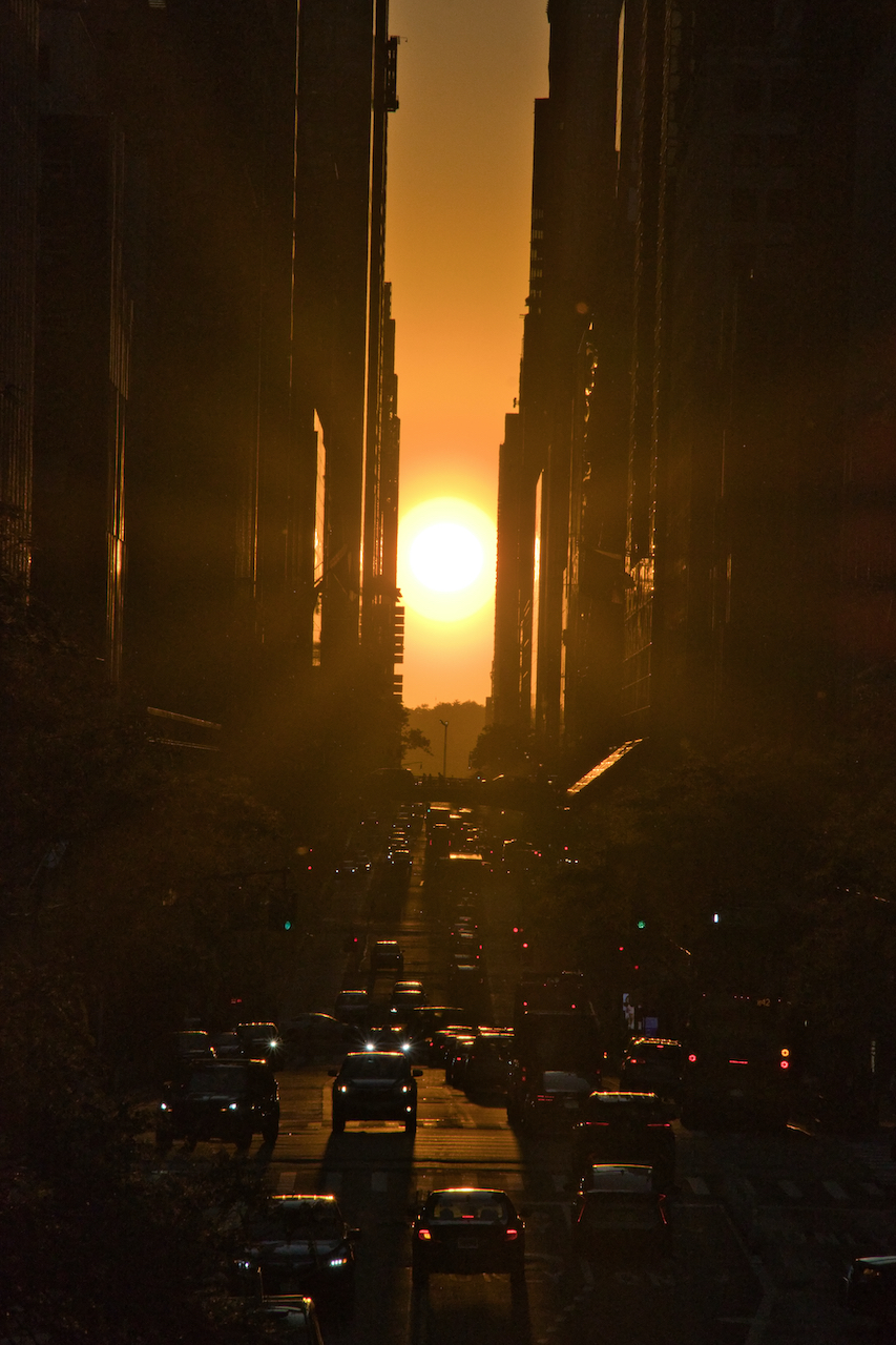 Tudor City Manhattanhenge