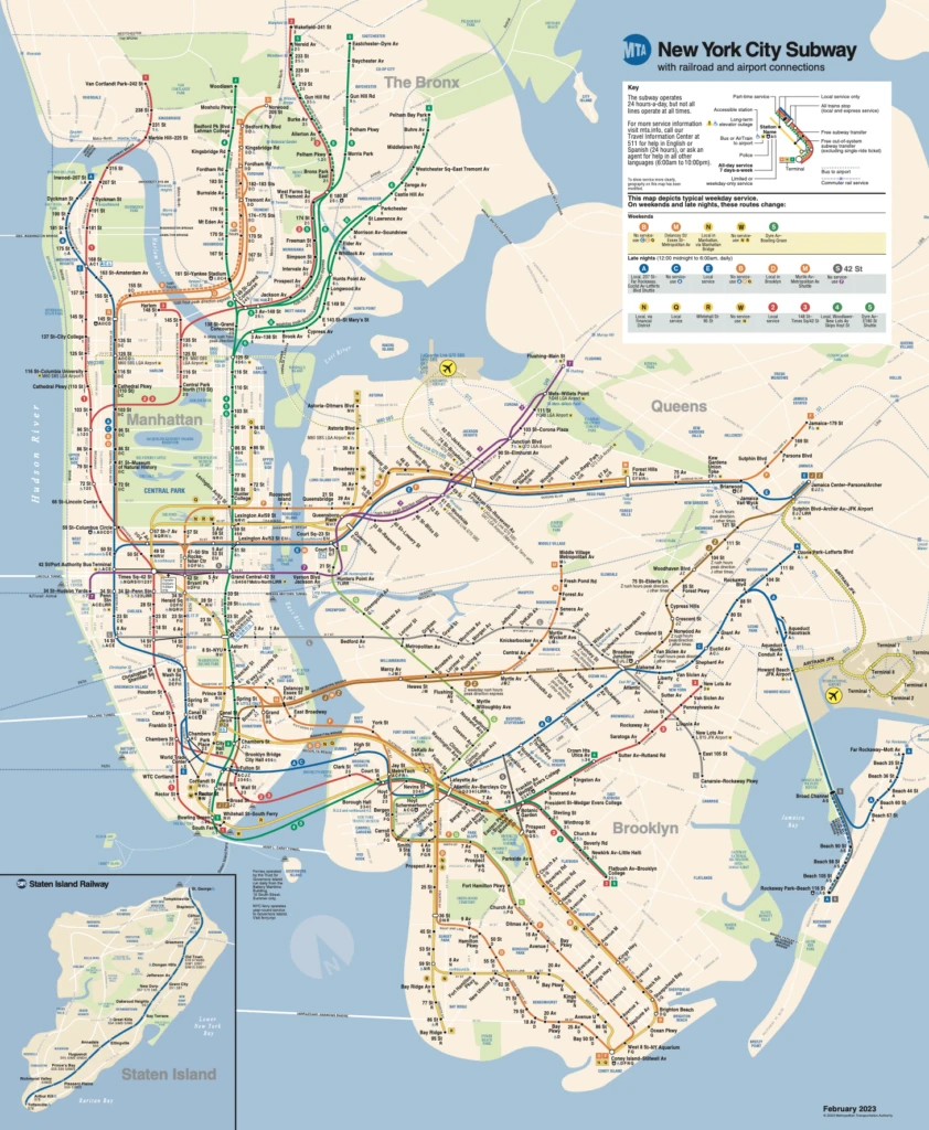 New York City Subway Map