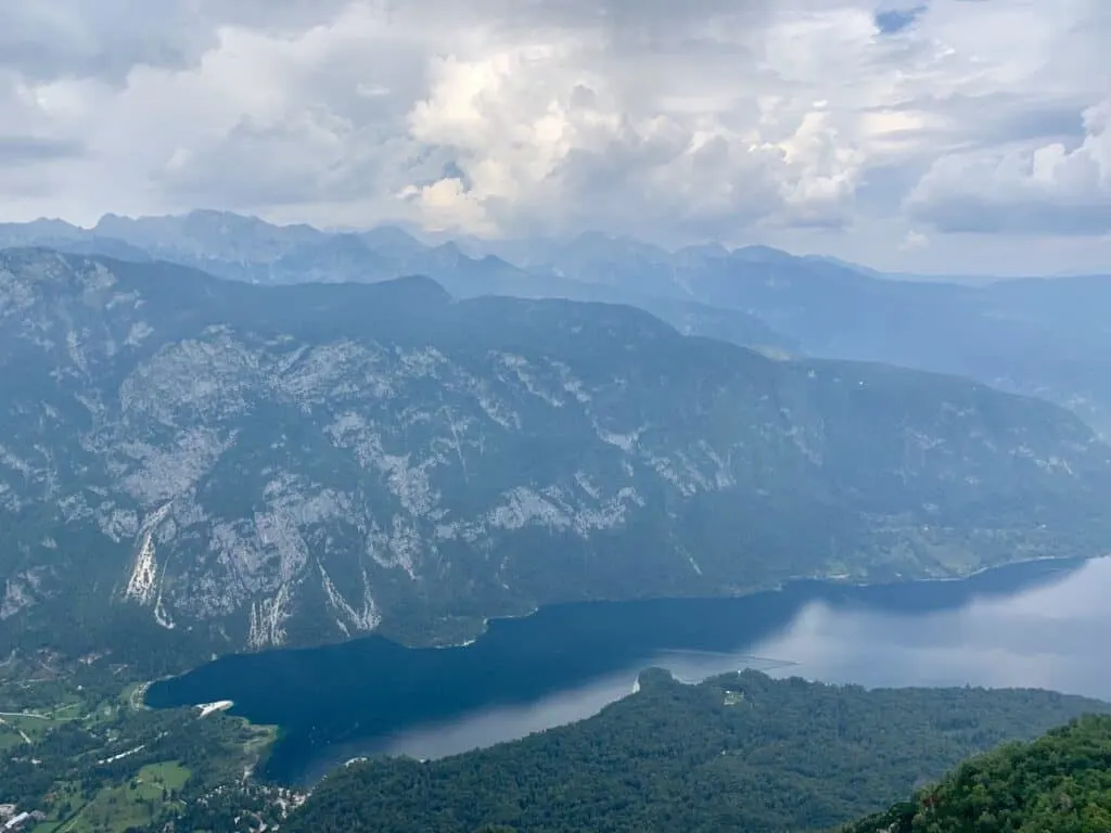 View of Lake Bohinj