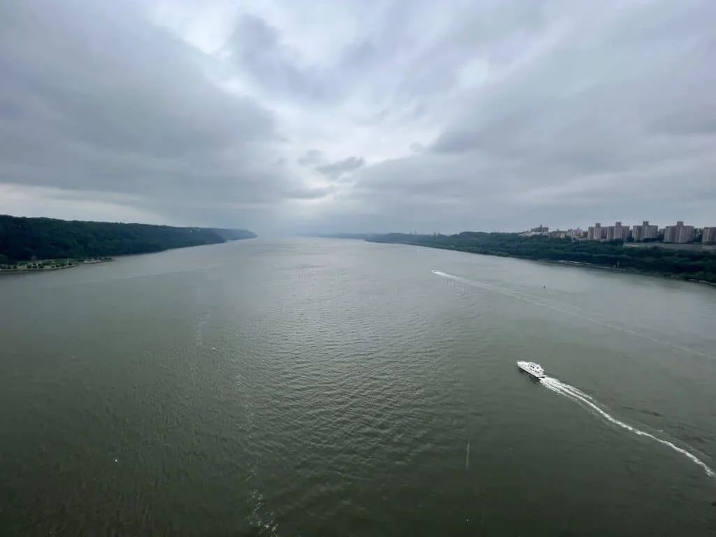 Hudson River View from George Washington Bridge