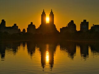 NYC Central Park Sunset