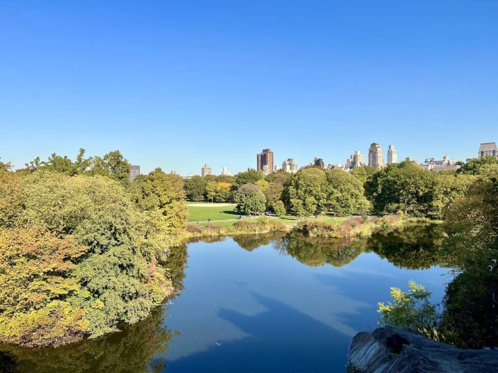 Summit Rock in Central Park