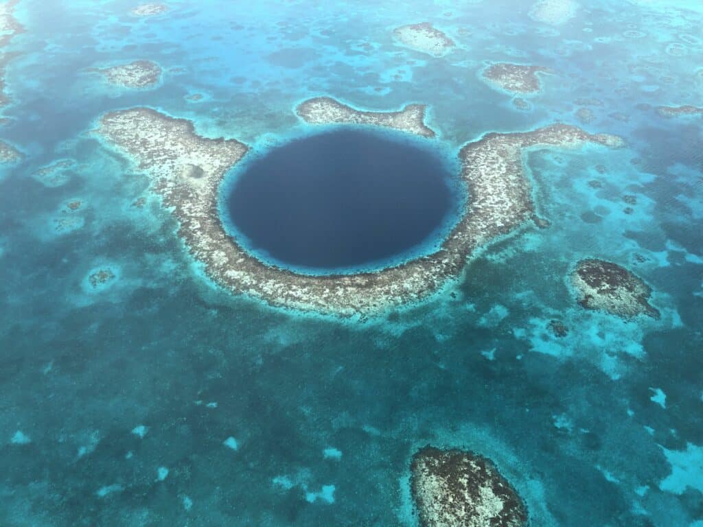 Blue Hole Flight