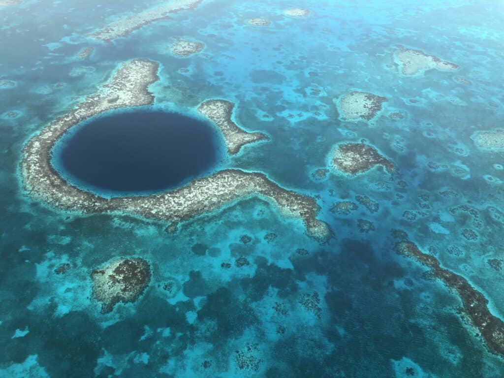 Great Blue Hole Flight