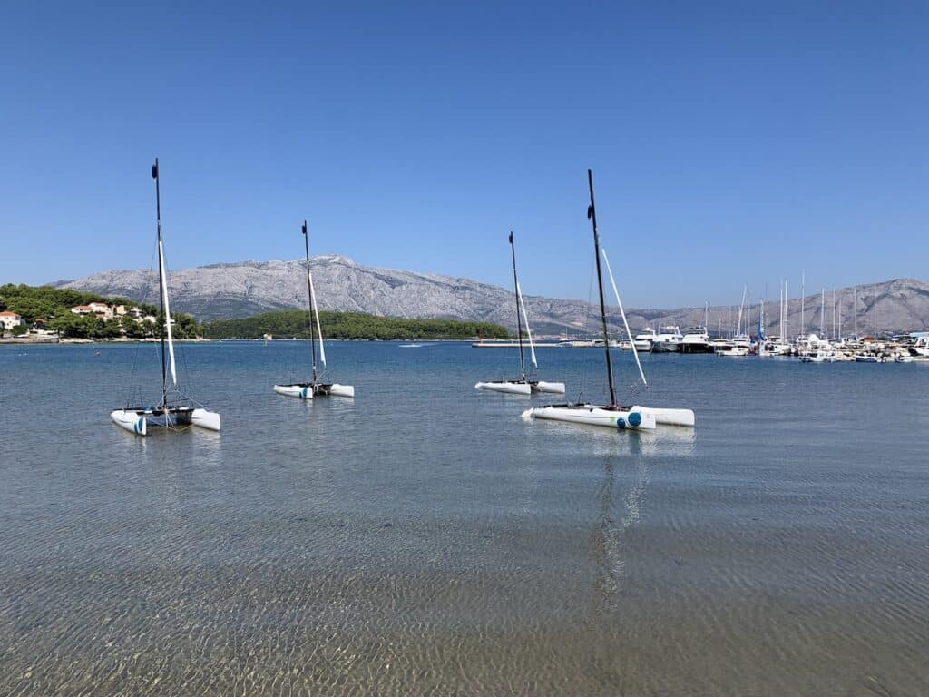 Korcula Boats Harbour