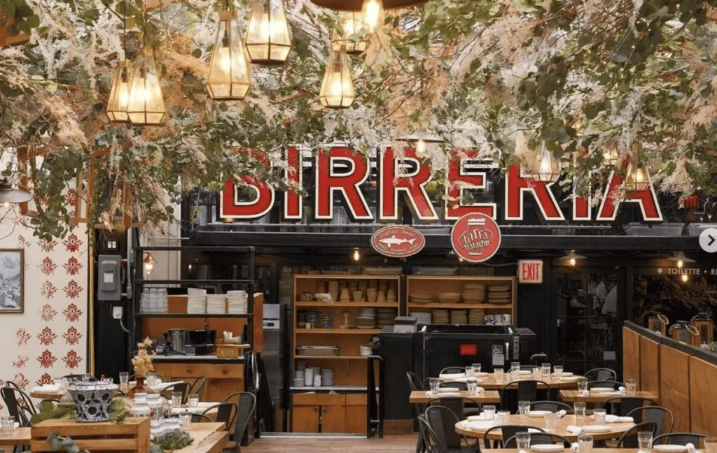 Serra By Birreria NYC Christmas Restaurant