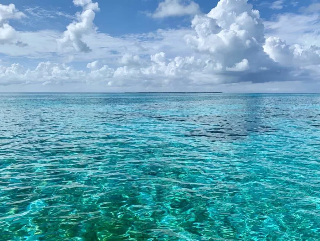 The Blue Hole from the Boat