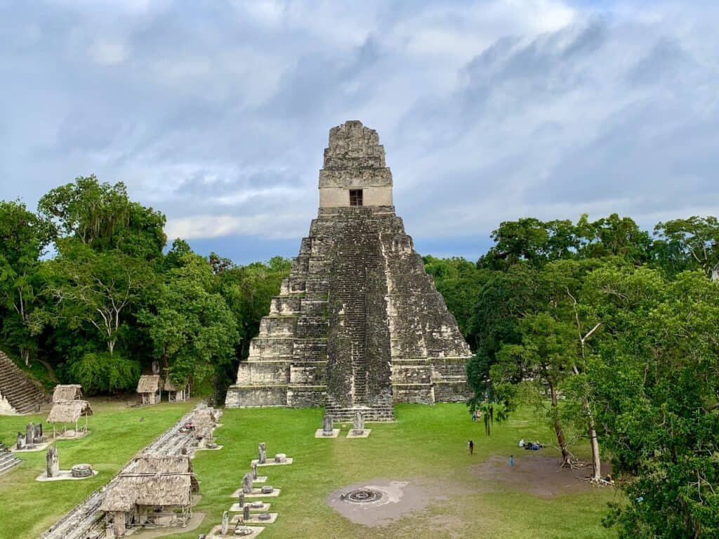 Tikal from San Ignacio Belize