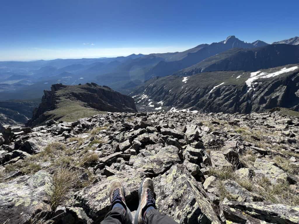 Hallett Peak Summit