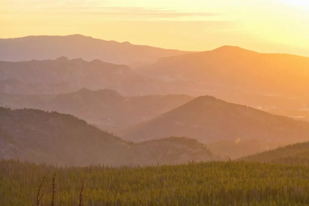 Hallett Peak Sunrise