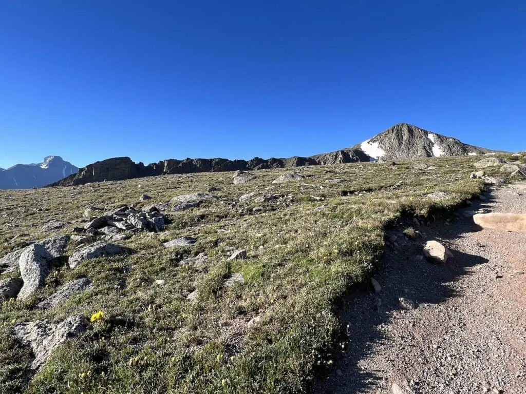 Hallett Peak and Longs Peak