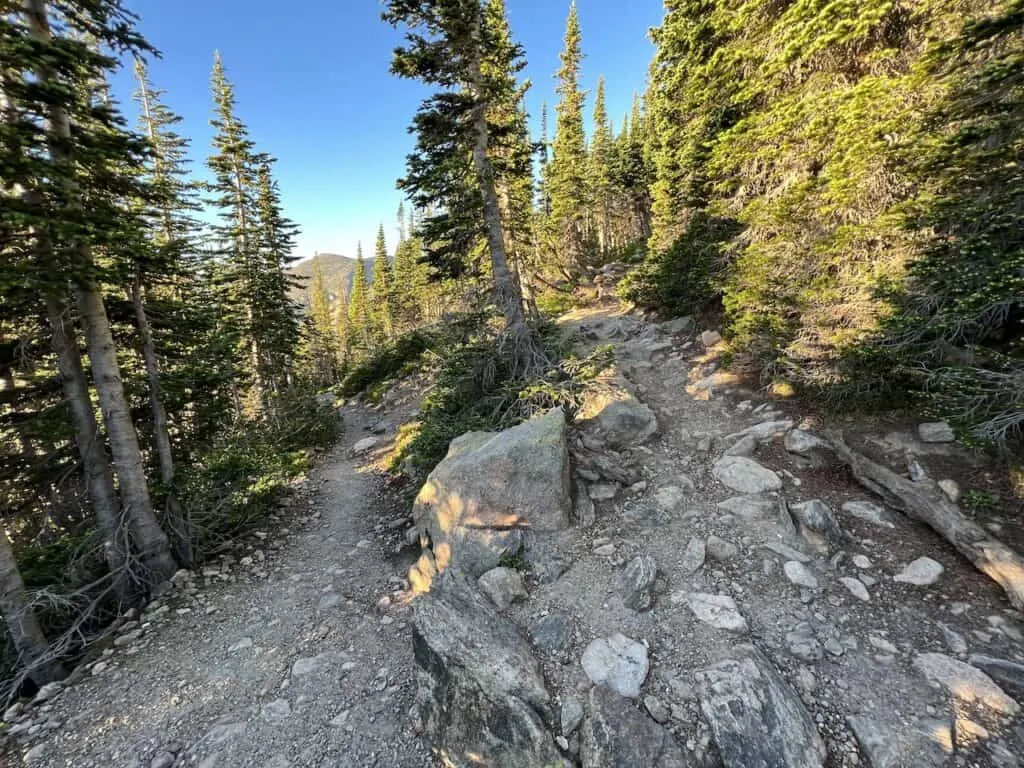 Switchbacks Hallett Peak