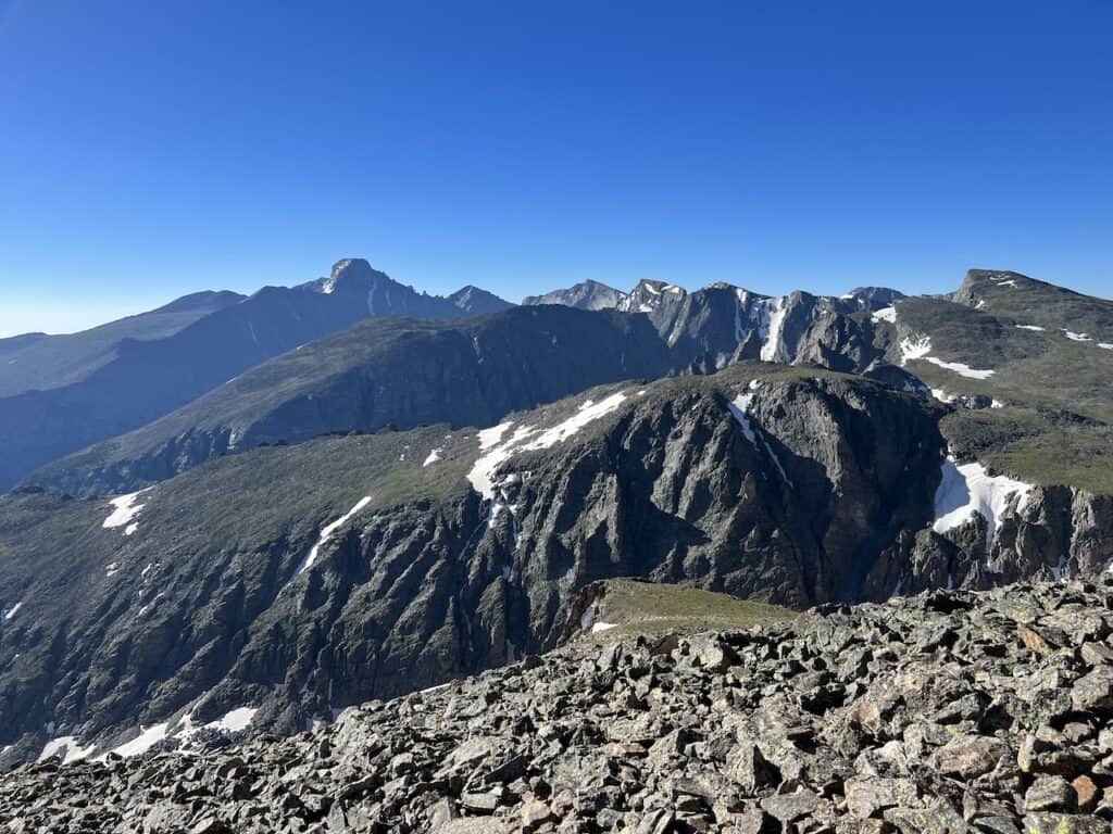 View of Longs Peak from Hallett