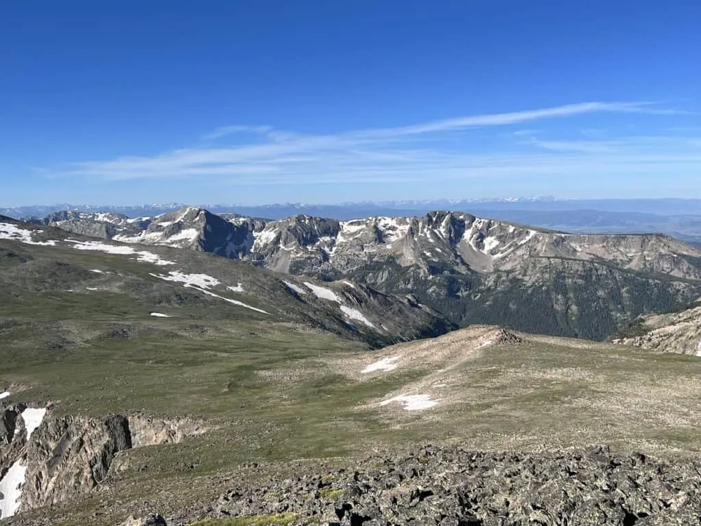 Views from Hallett Peak