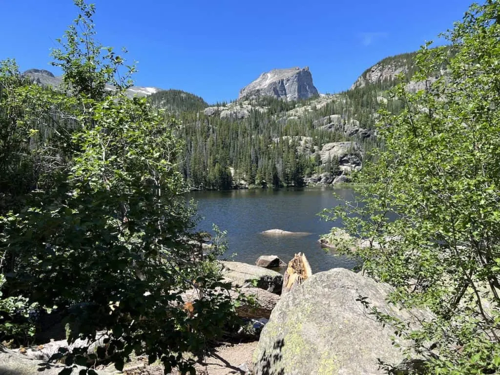 View of Hallett Peak